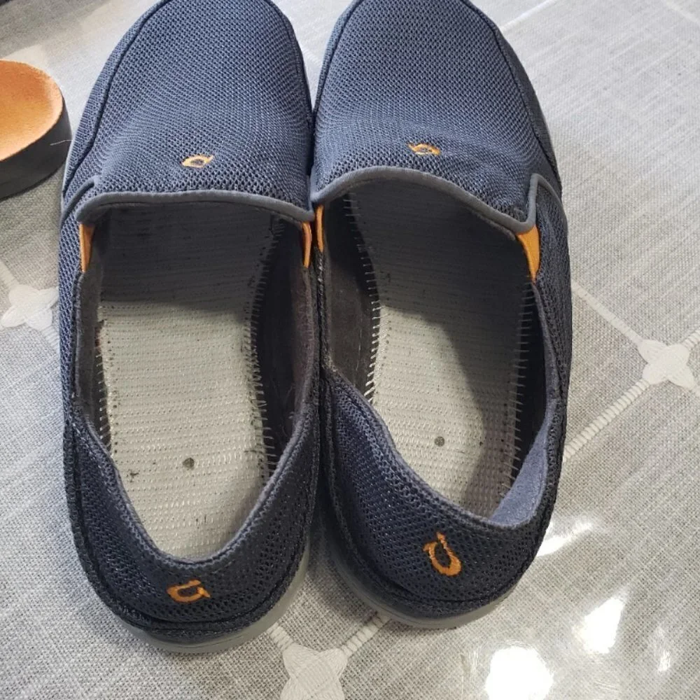 OLUKAI Nohea Mesh Men's Casual Slip-On Shoes, Size 8M